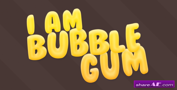 Videohive Bubble Gum - After Effects Templates