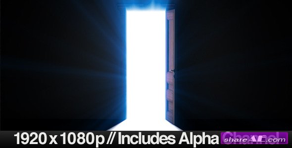Doorway Opening for Opportunity + ALPHA Channel - Motion Graphics (Videohive)