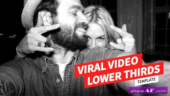 Viral Video Lower Thirds Template - Videohive