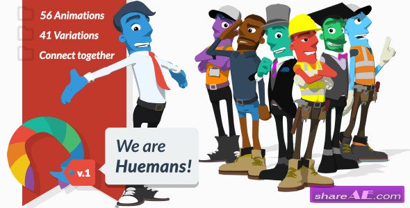 We are Huemans - Videohive