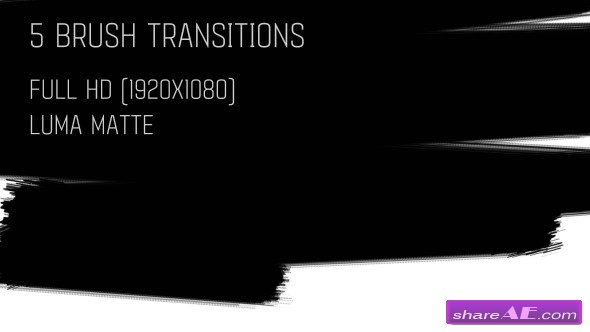 Brush Transitions Pack1 - Motion Graphics (Videohive)