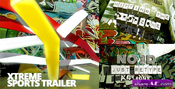 Xtreme Sports Graffiti Trailer - Videohive