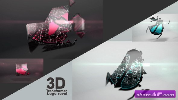 3D Transformer Logo - Videohive