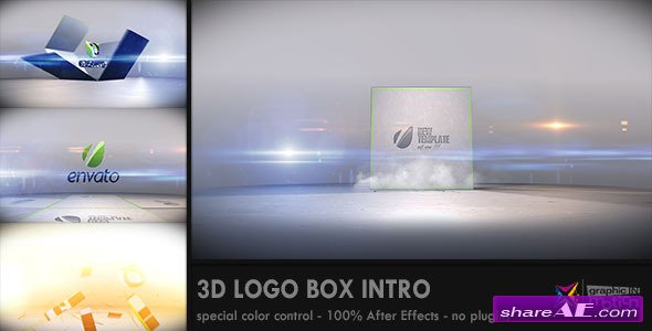3D Logo Box Intro - Videohive
