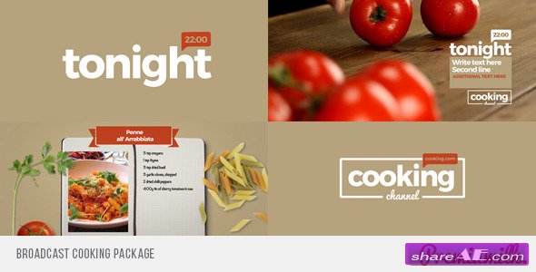 Broadcast Cooking Package - Videohive
