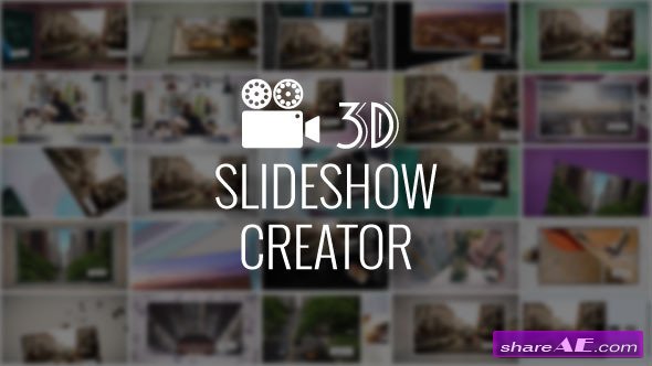 3D Slideshow Creator - After Effects Scripts (Videohive)