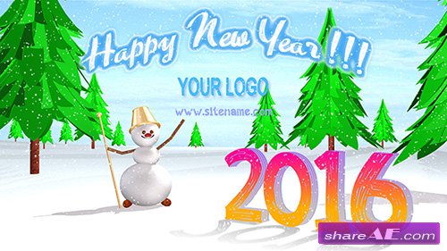 Happy New Year - After Effects Templates (Pond5)