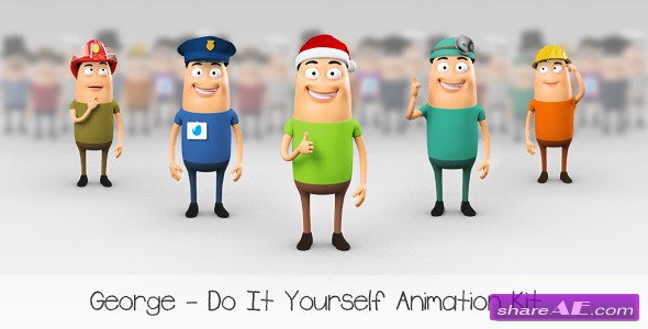 George - Character Animation DIY Kit - Videohive