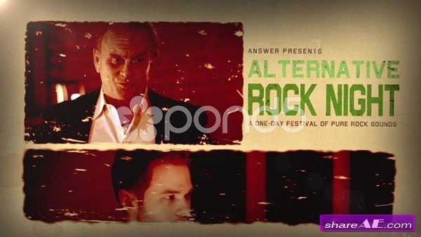 Hard Rock Motion - After Effects Templates (Pond5)
