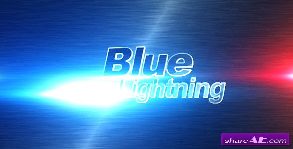 Blue lightning - Videohive