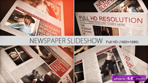 Newspaper Slideshow - Videohive