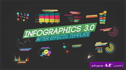 Infographics V3 - After Effects Template (FluxVFX)