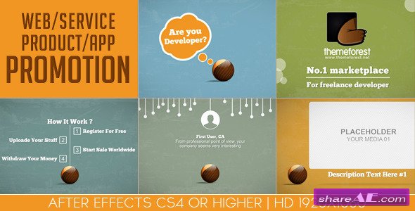 Web / Service / Product / App Promotion - Videohive