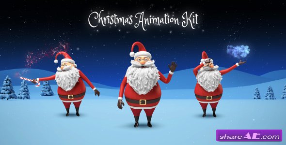 Santa - Christmas Animation DIY Kit - Videohive