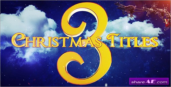 Christmas Titles 3 - Videohive
