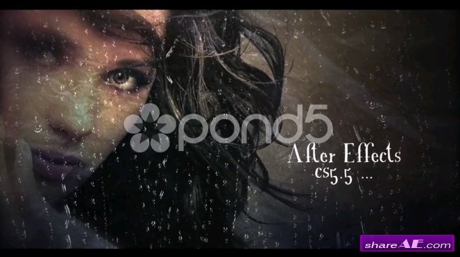 Rainy Slideshow - After Effects Template (Pond5)