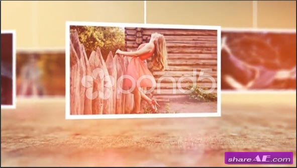 Hanging Photo Gallery - After Effects Template (Pond5)