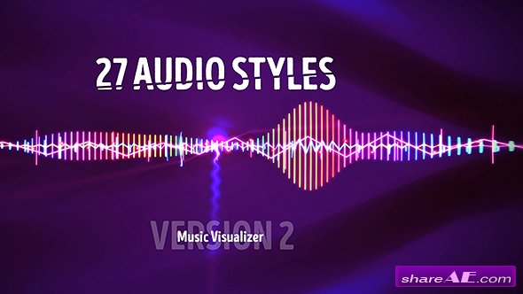 Audio Visualizer Music React 2 - Videohive