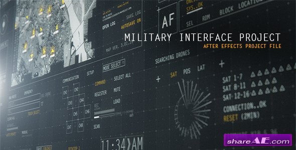HUD Military Interface Project - Videohive