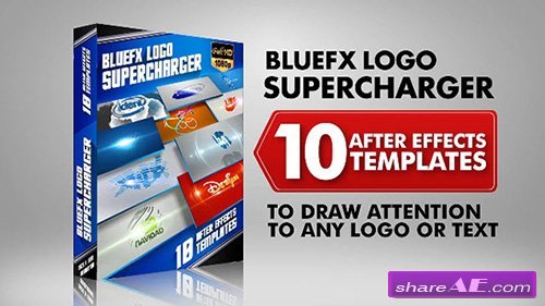 The Logo Supercharger Pack - 1 - After Effects Template (BlueFX)