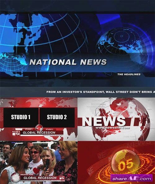 The News Bundle - After Effects Template (Bluefx)