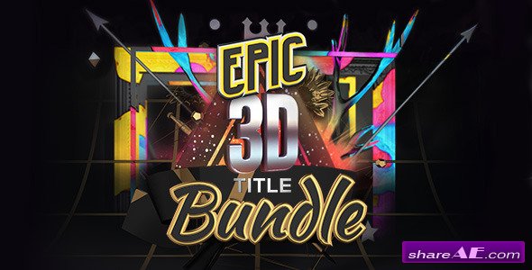 Epic 3D Title Bundle - Videohive