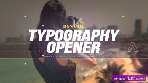 Dynamic Typography Opener - Videohive
