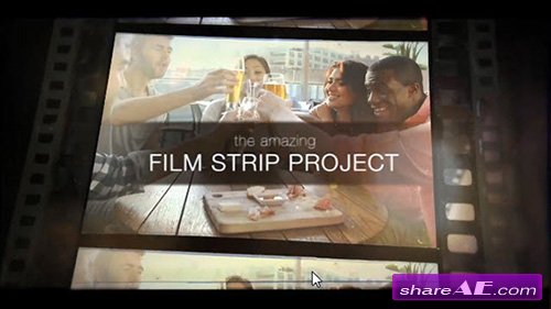 Film Strip Slideshow - After Effects Project (motionVFX)