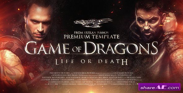 Trailer Game of Dragons - Videohive