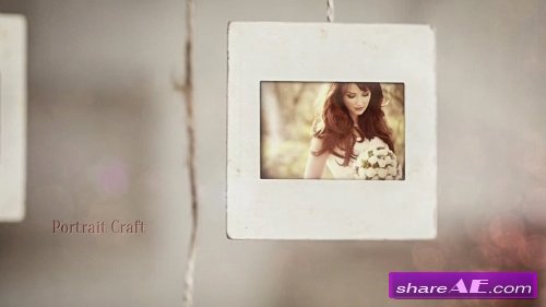 Portrait Craft Wedding Slideshow - After Effects Project (Rocketstock)