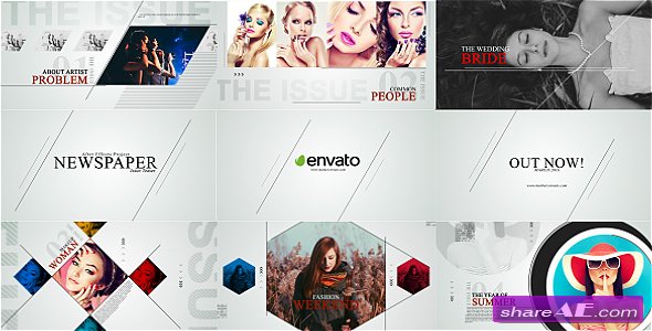 Videohive Newspaper Issue Teaser - After Effects Templates
