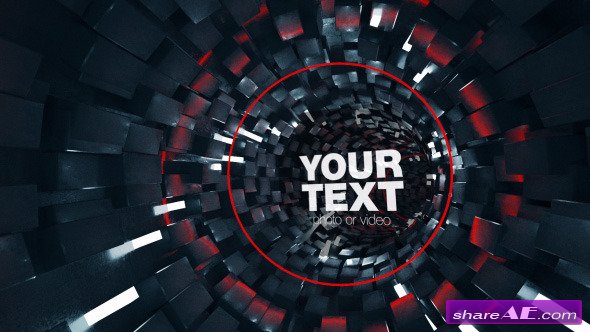 Videohive Tunnel Logo Opener - After Effects Templates
