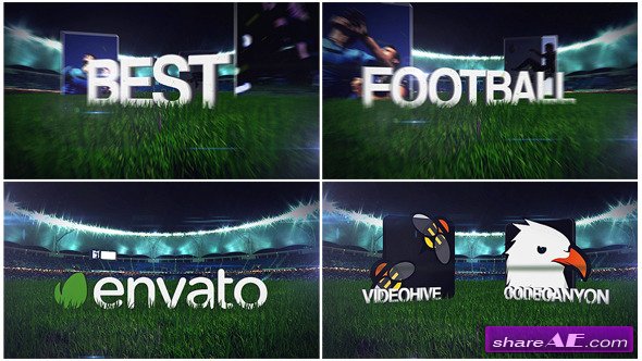 Videohive Football Soccer Field Opener - After Effects Templates
