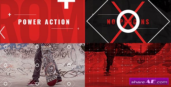 Videohive Power Action Promo - After Effects Templates