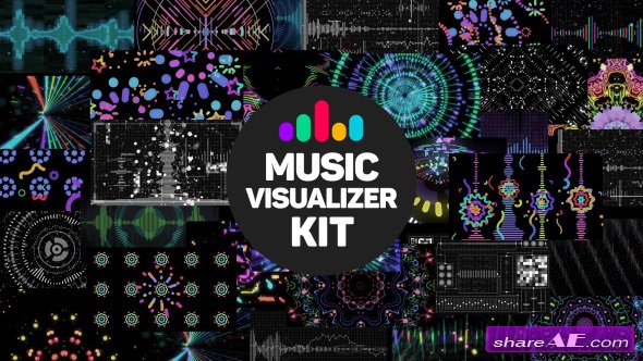 Videohive Music Visualizer Kit - After Effects Templates