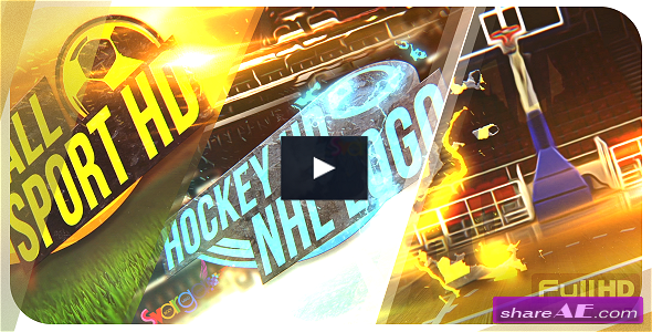 VIDEOHIVE Sport Logo Reveal Pack - AFTER EFFECTS TEMPLATES