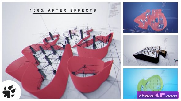 VIDEOHIVE Architect Logo Reveal v2 - AFTER EFFECTS TEMPLATE