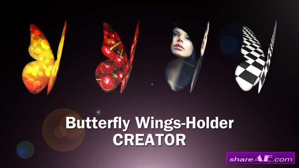 VIDEOHIVE Butterfly Wings Creator - AFTER EFFECTS TEMPLATE