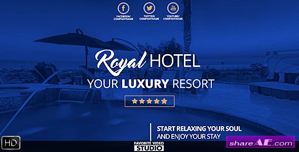 Videohive Royal Hotel Presentation - After Effects Templates