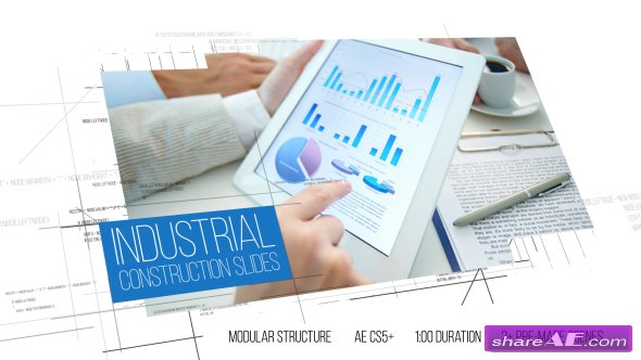 Videohive Industrial Construction Slides - After Effects Templates