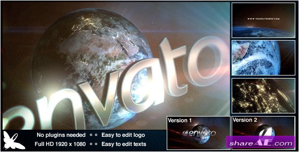 Videohive World Logo - After Effects Templates