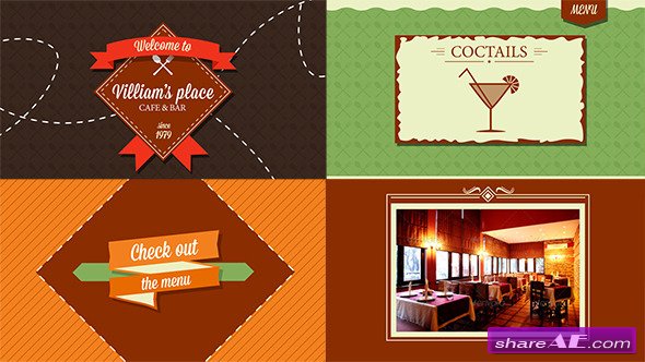 Videohive Restaurant/Cafe/Bar/Dine Promo - After Effects Templates