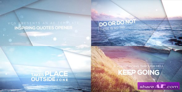 Videohive Inspiring Quotes Opener - After Effects Templates
