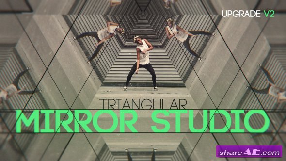 Videohive Triangular Mirror Studio - After Effects Templates