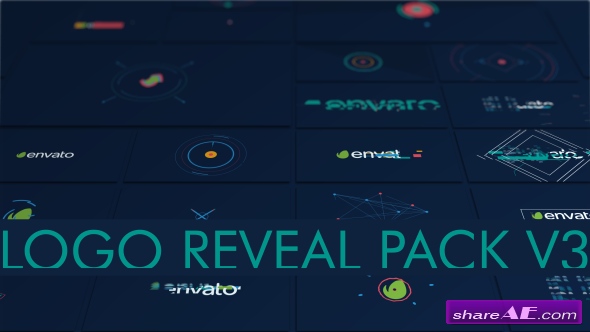 Videohive Logo Pack Shape 16 in 1 - After Effects Templates