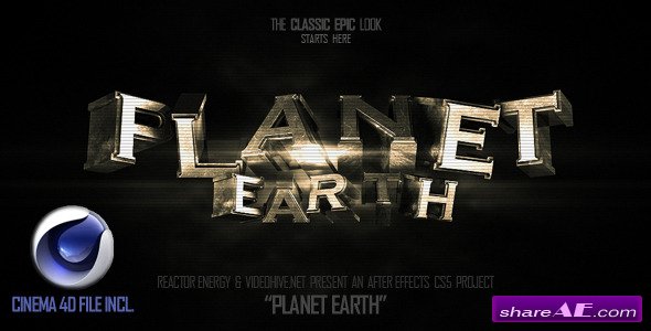 Videohive Planet Earth - After Effects Templates