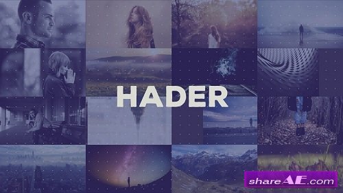Hader - Hip Title Sequence - After Effects Project (Rocketstock)