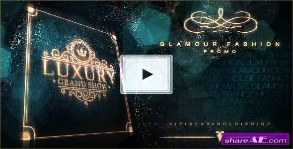 Videohive Luxury Grand Show | Glamour Golden Promo