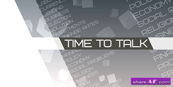 Videohive Time to talk (Broadcast Pack)
