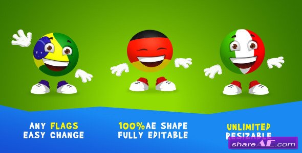Videohive Soccer-ball Character